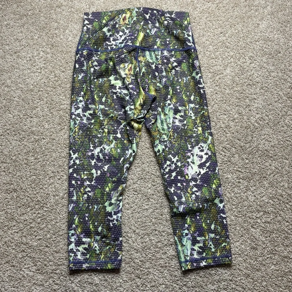 Lululemon Wunder Under Crop II *Full-On Luxtreme (Roll Down)
